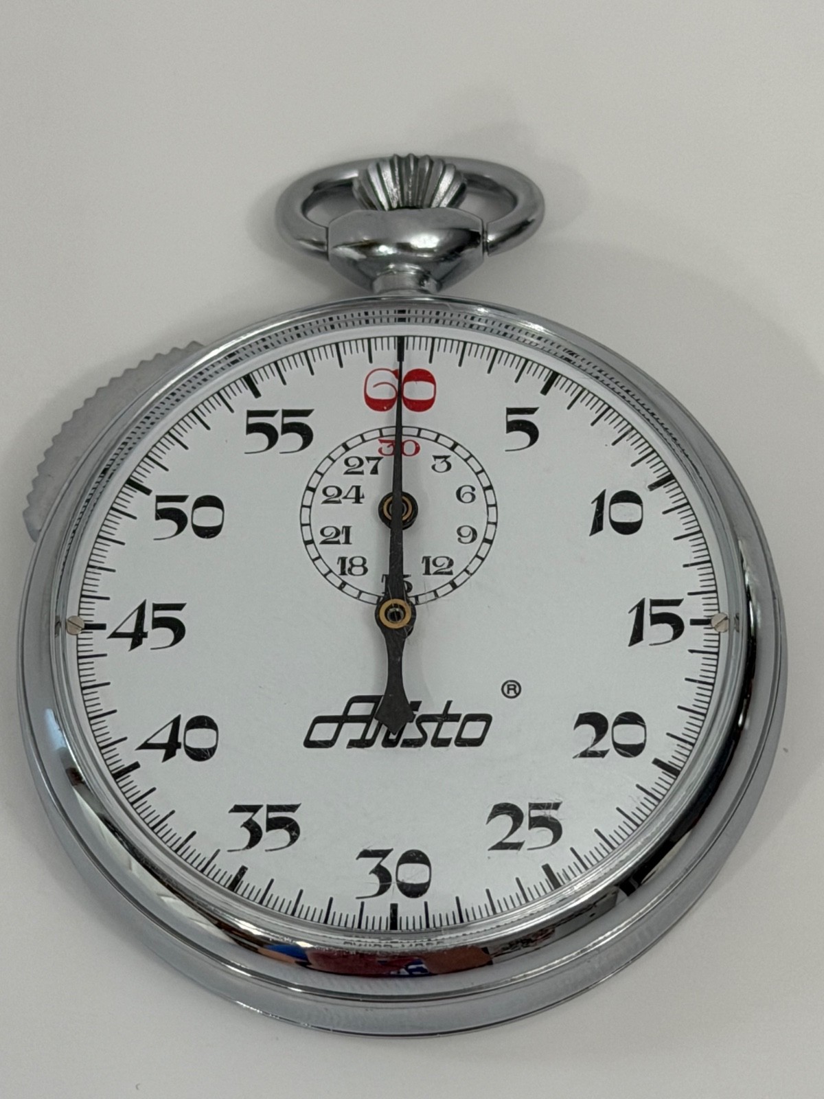 Vintage Aristo Swiss Made Mechanical Stopwatch 30 Min & 60 Sec Timers, Working