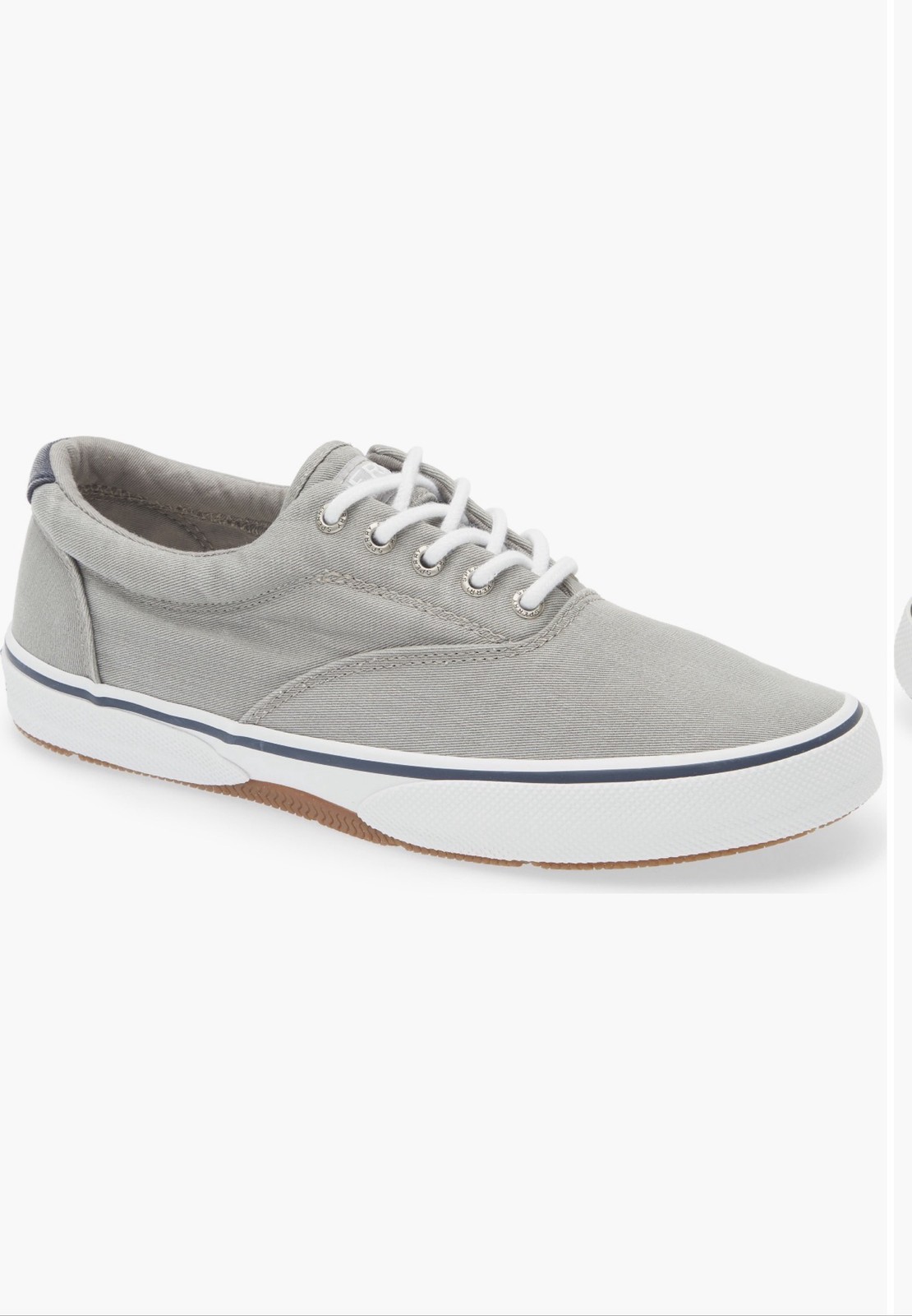 Sperry Halyard Saltwashed Low Top Sneaker 8