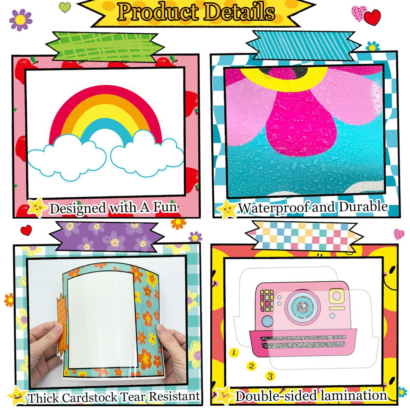 Graduation Bulletin Board Decorations Set Composition Notebook DIY Decor