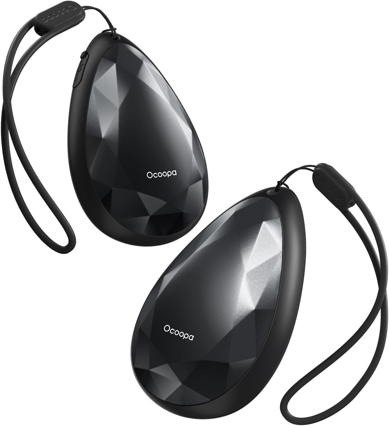 Hand Warmers Rechargeable 2 Pack, Portable, Stylish, Diamond-Shape Magnetic