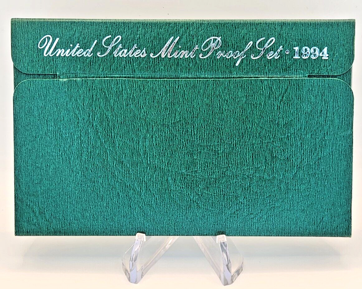 1994 United States Mint Proof Set (S)- Five coins, with COA