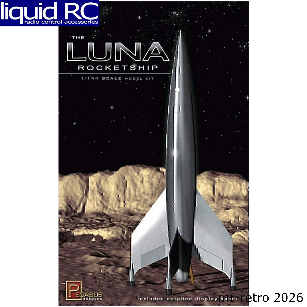 Pegasus Hobbies 9111 Luna Rocketship 1/144 Scale Plastic Model Kit