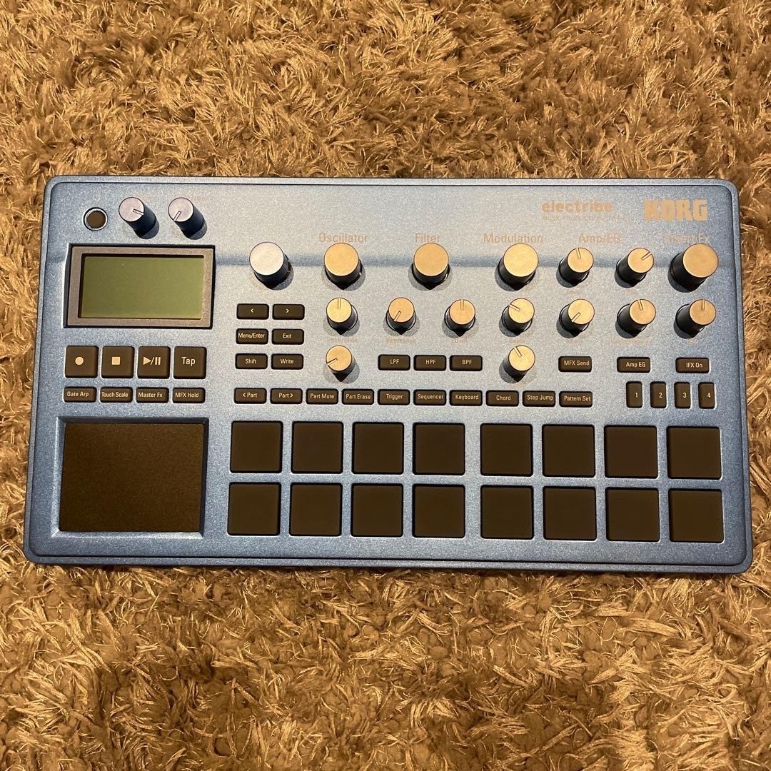 KORG electribe2 BL Blue Music Production Station Sequencer Audio Sound Equipment