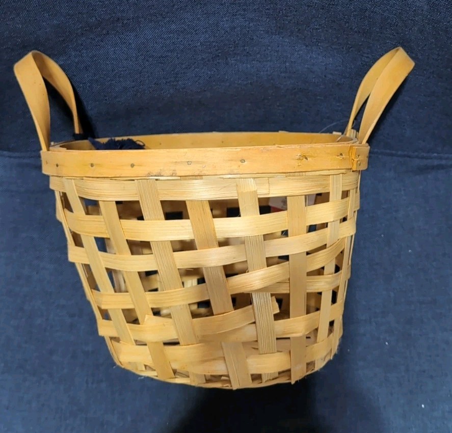 Target- Woven Round Wood Shallow Basket