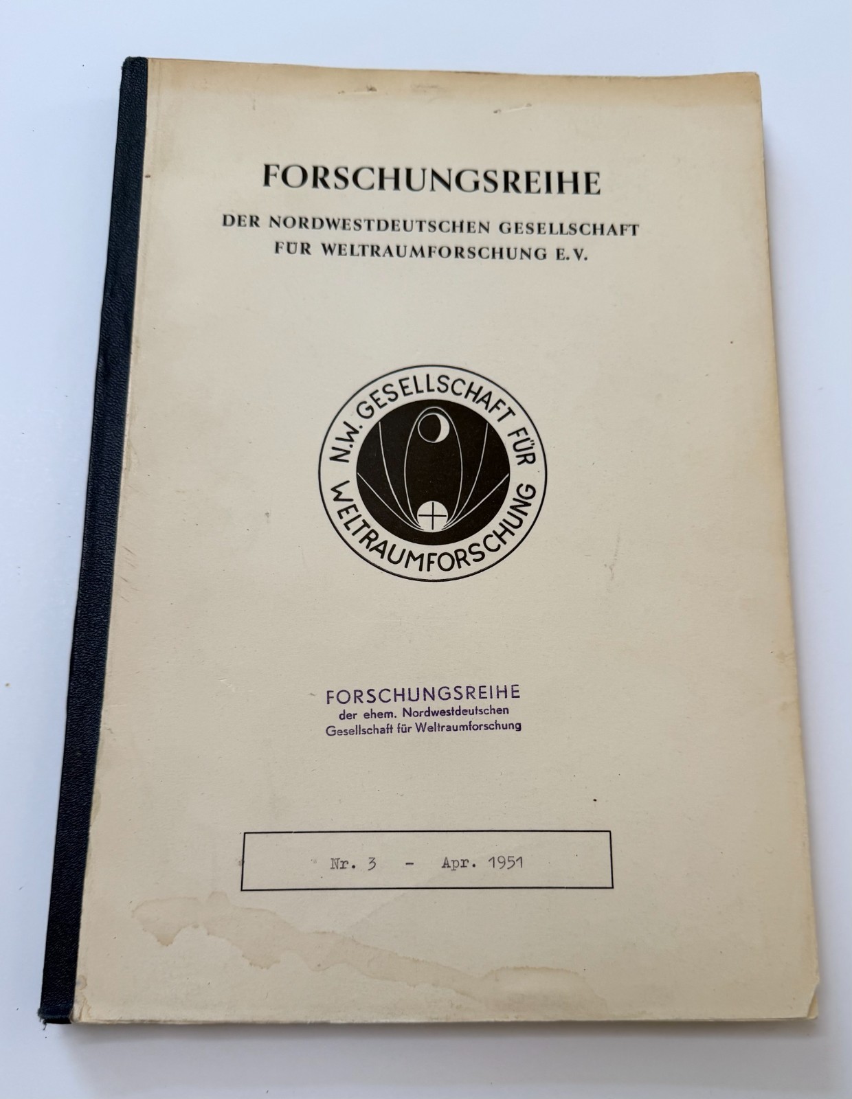 1951 Eugen Sänger Atlas of Rocket Flight Paths to Space Station German Astronaut