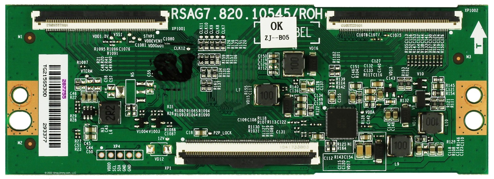 Toshiba 287755 T-Con Board