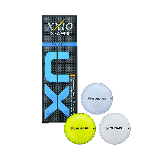 SUBARU GOLF BALL XXIO UX-AERO 3 PIECES WHITE FHDL16038004