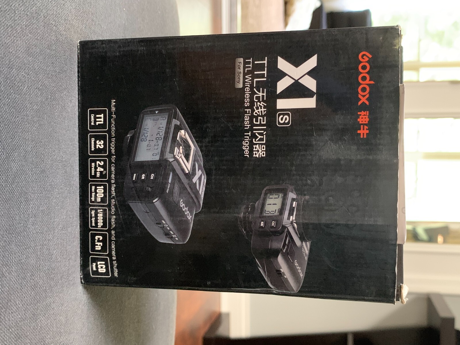 Godox X1-S TTL HSS Wireless 2.4GHz Camera Flash Trigger Set