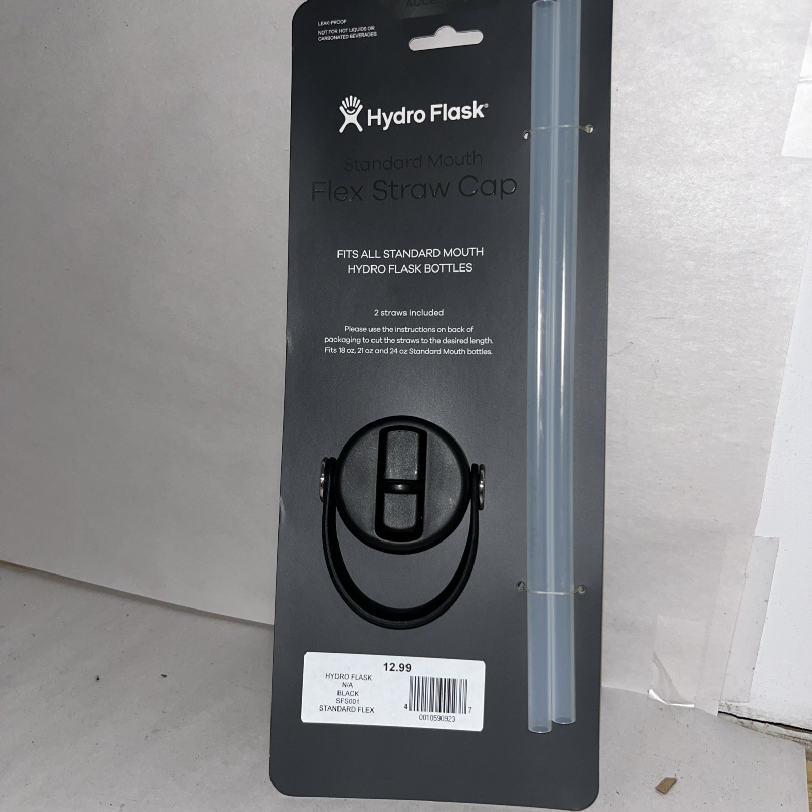 Hydroflask Standard Mouth Flex Straw Cap W/ 2 Straws
