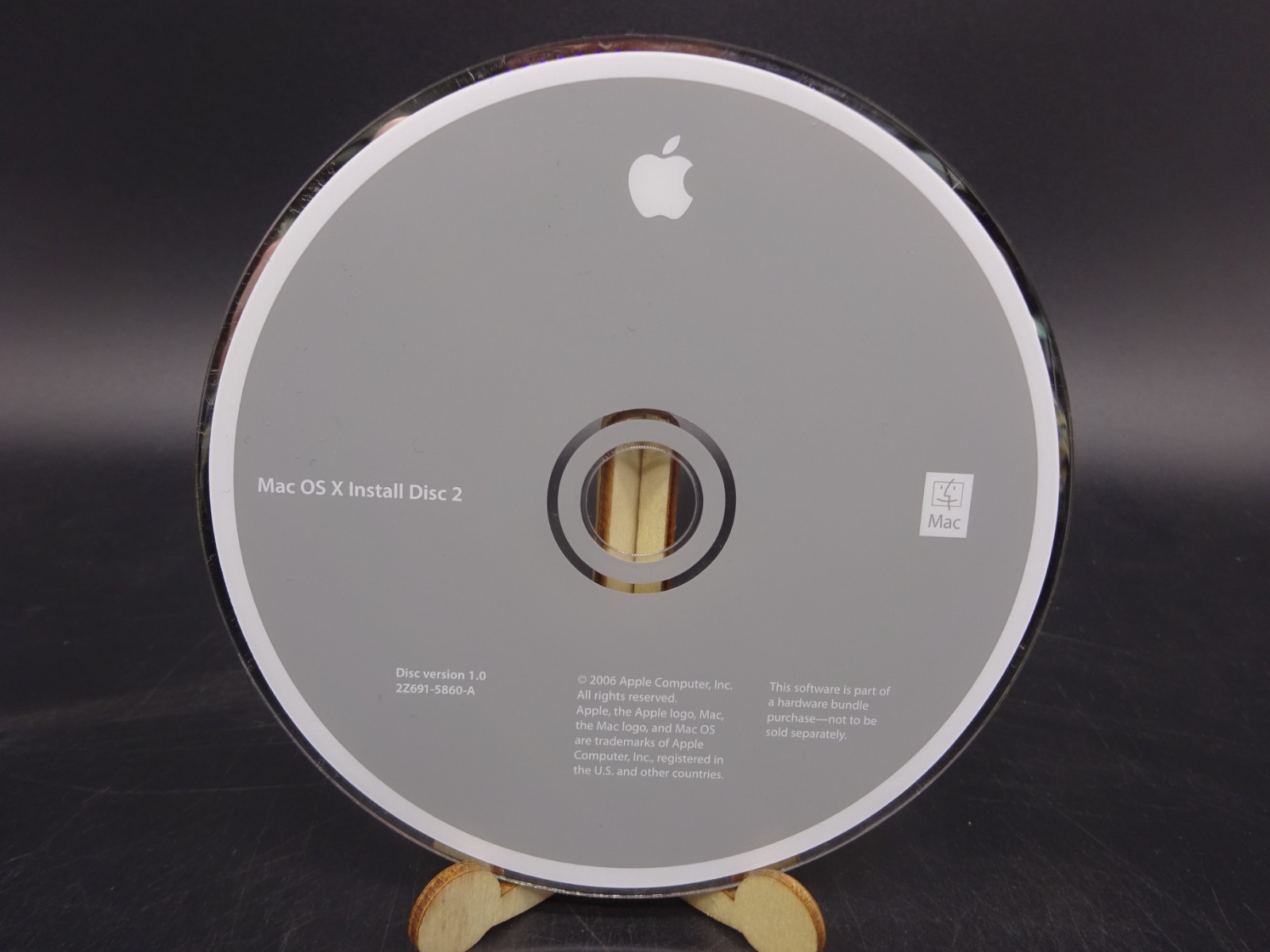Mac OS X version 1 Install DVD Disc 2, 2006 2Z691-5860-A