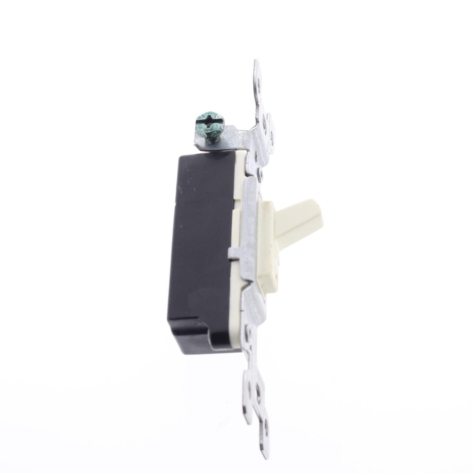 Do It Best Almond Single Pole Framed Toggle Wall Light Switch 15A 120V 557811