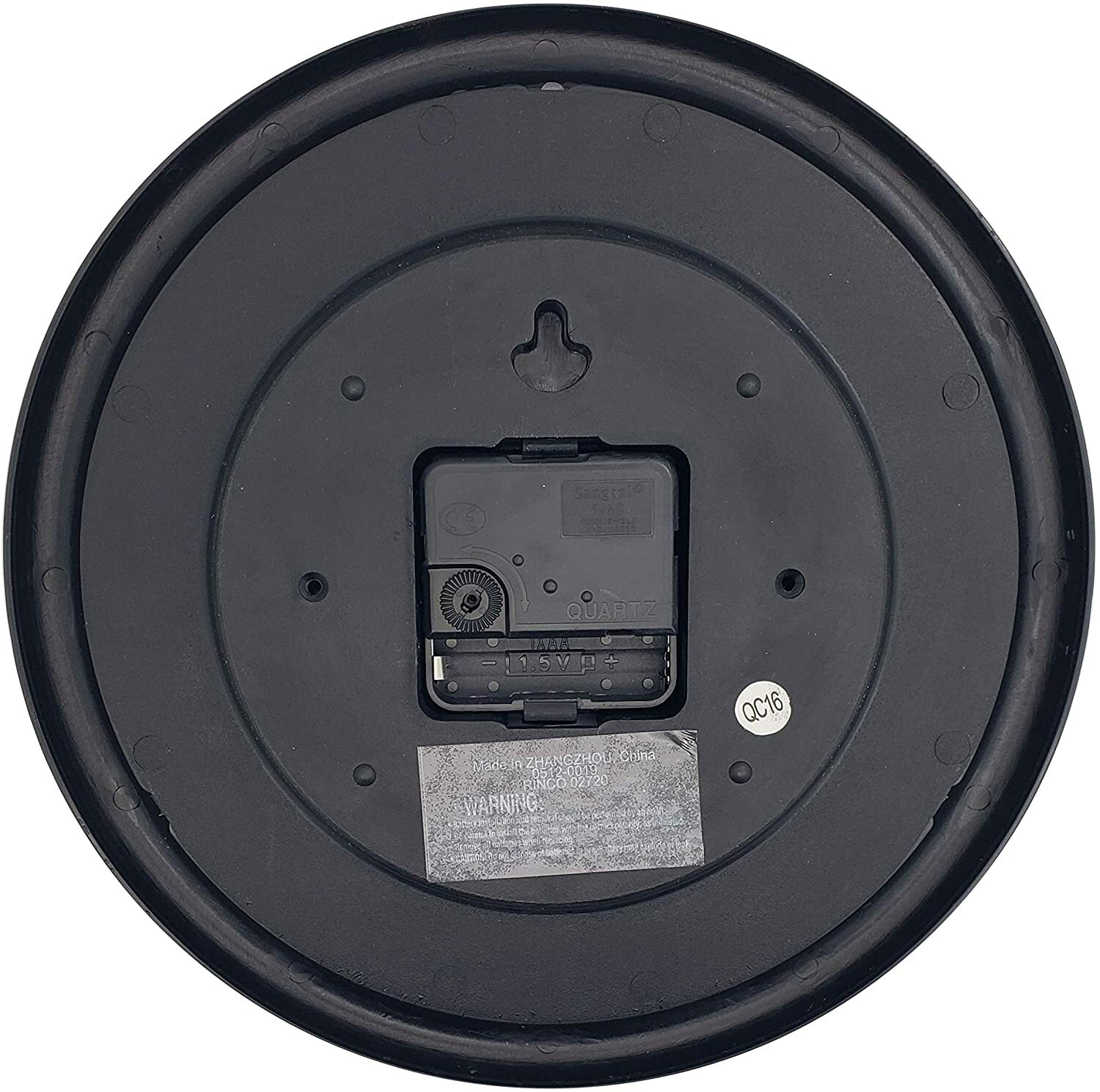 Backwards Wall Clock 9" Reverse Counter Clockwise Time - Gag Joke Prank Gift Toy