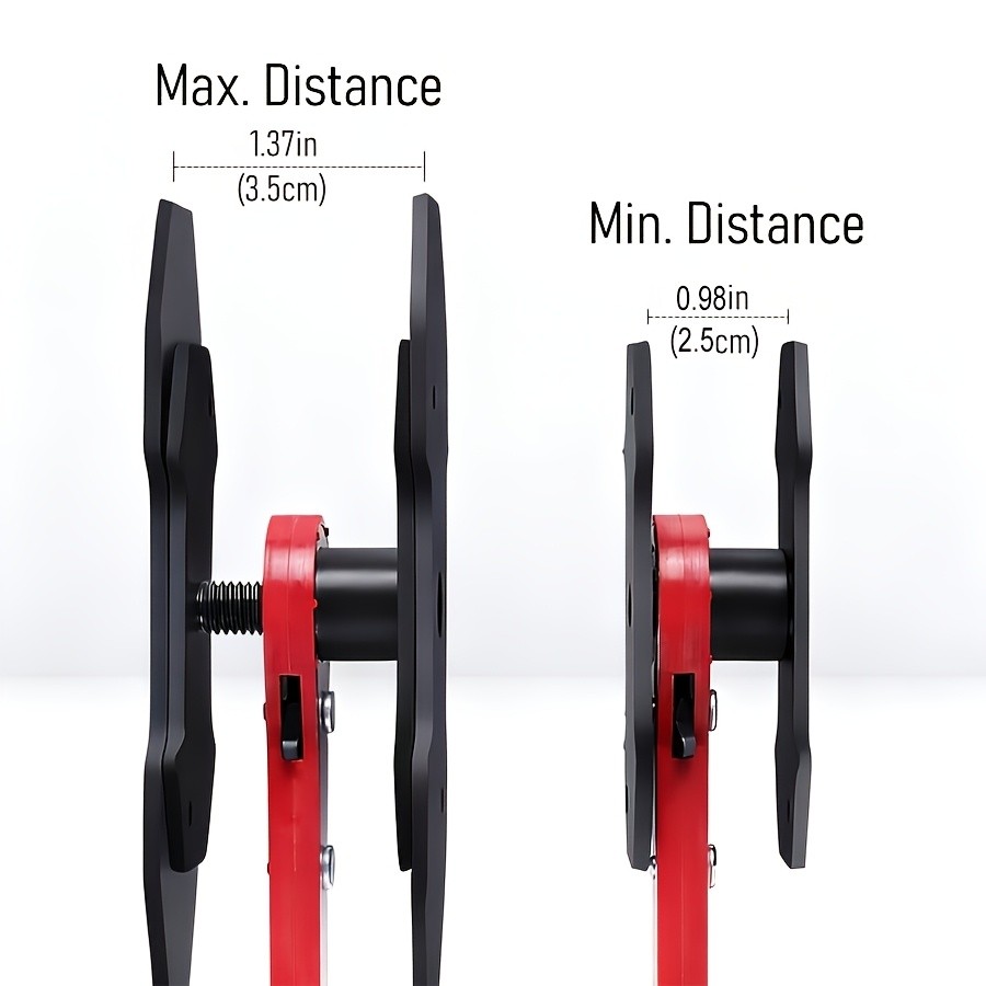 360-degree rotating ratchet brake caliper compression tool