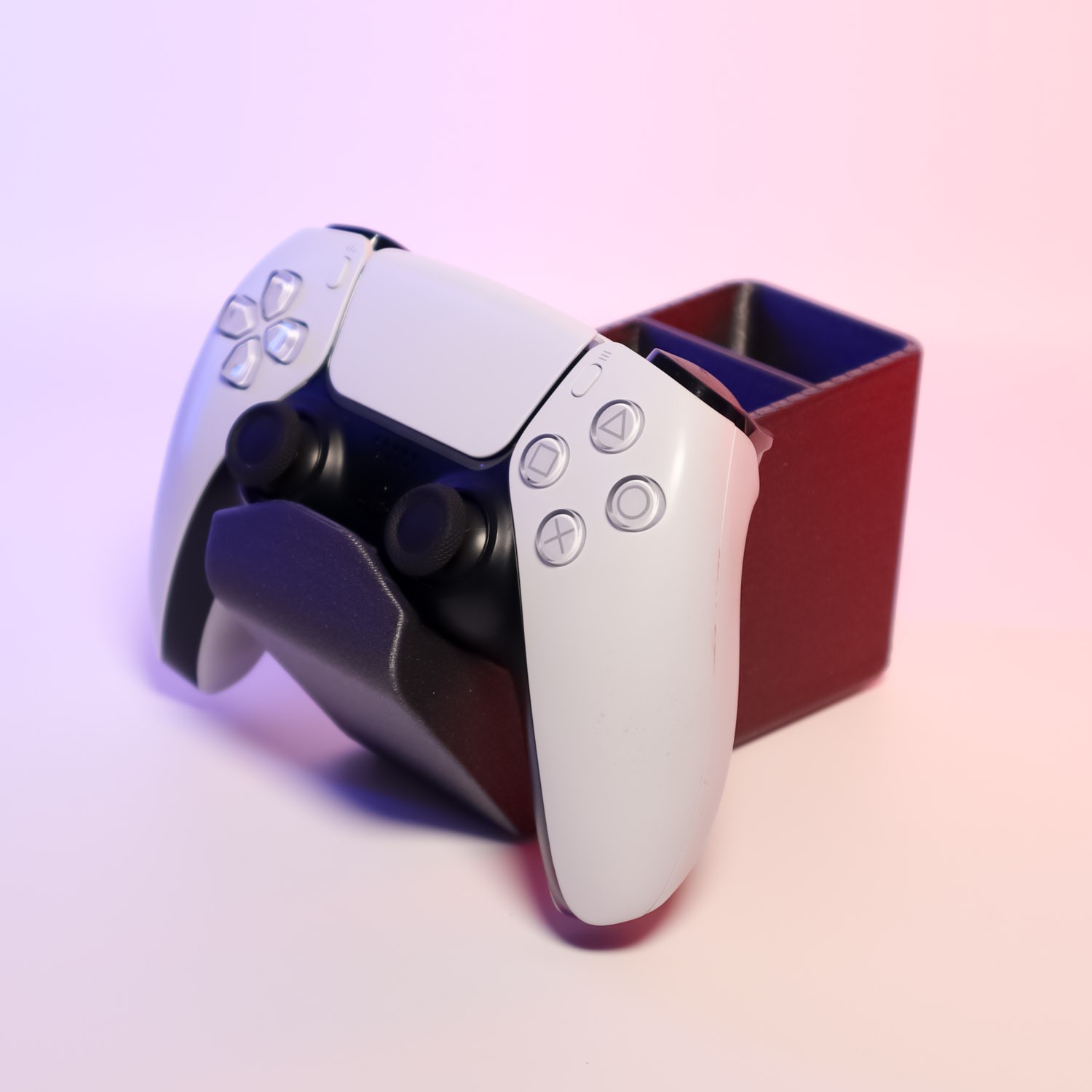 Game Controller Stand & Remote Organizer Small | 3D Printed | PS5 Xbox Switch