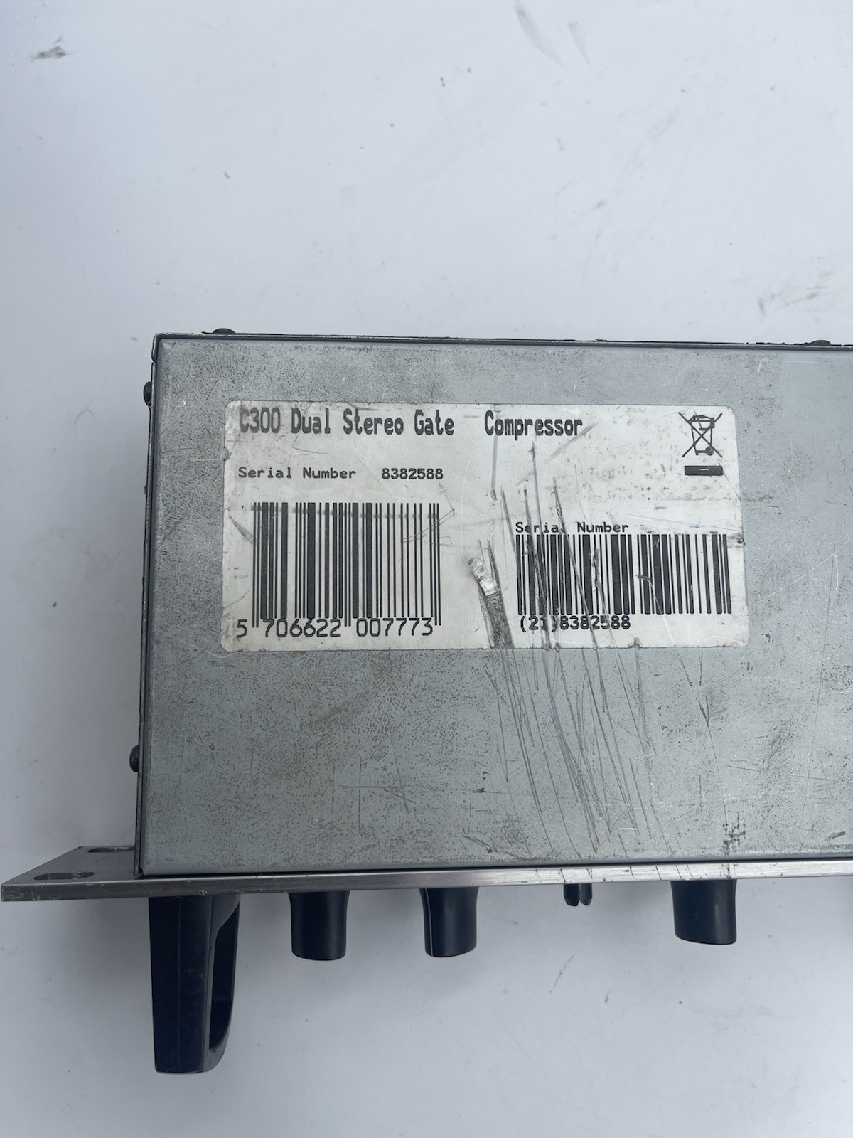 T.C. Electronic C300 Dual Stereo Gate Compressor (Untested) As Is