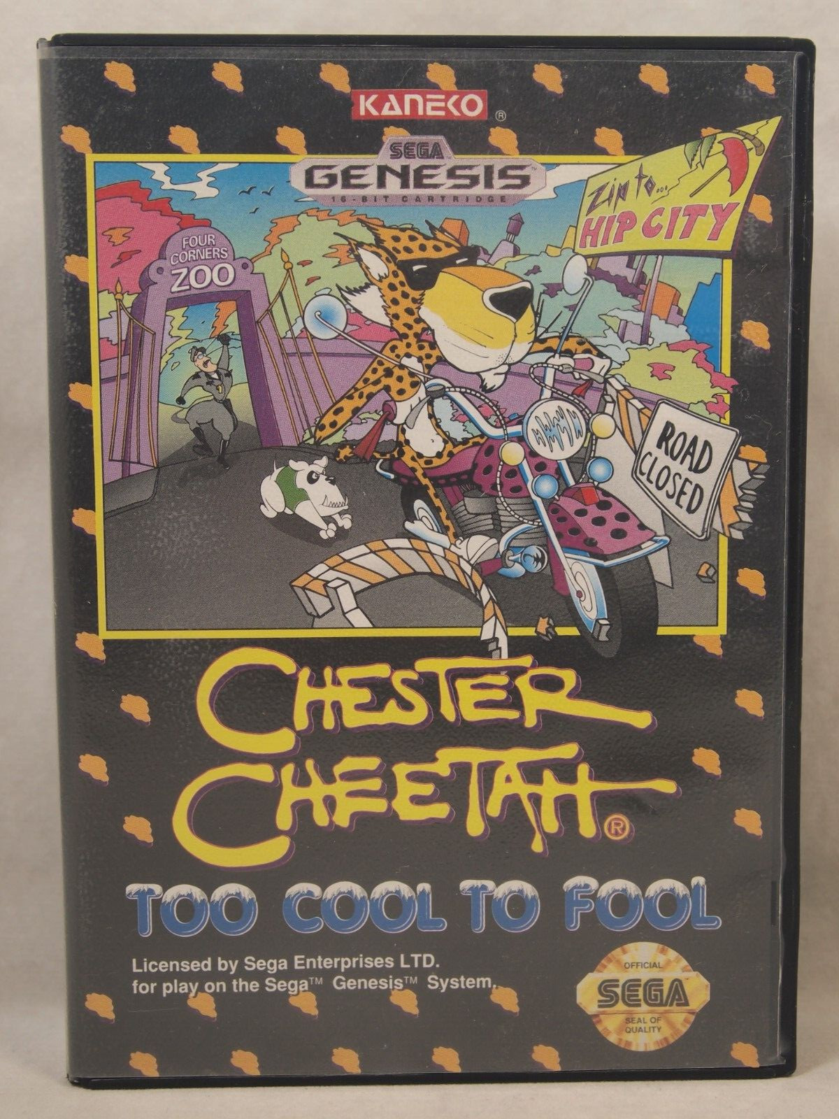 Chester Cheetah Too Cool to Fool (SEGA Genesis) Authentic BOX ONLY
