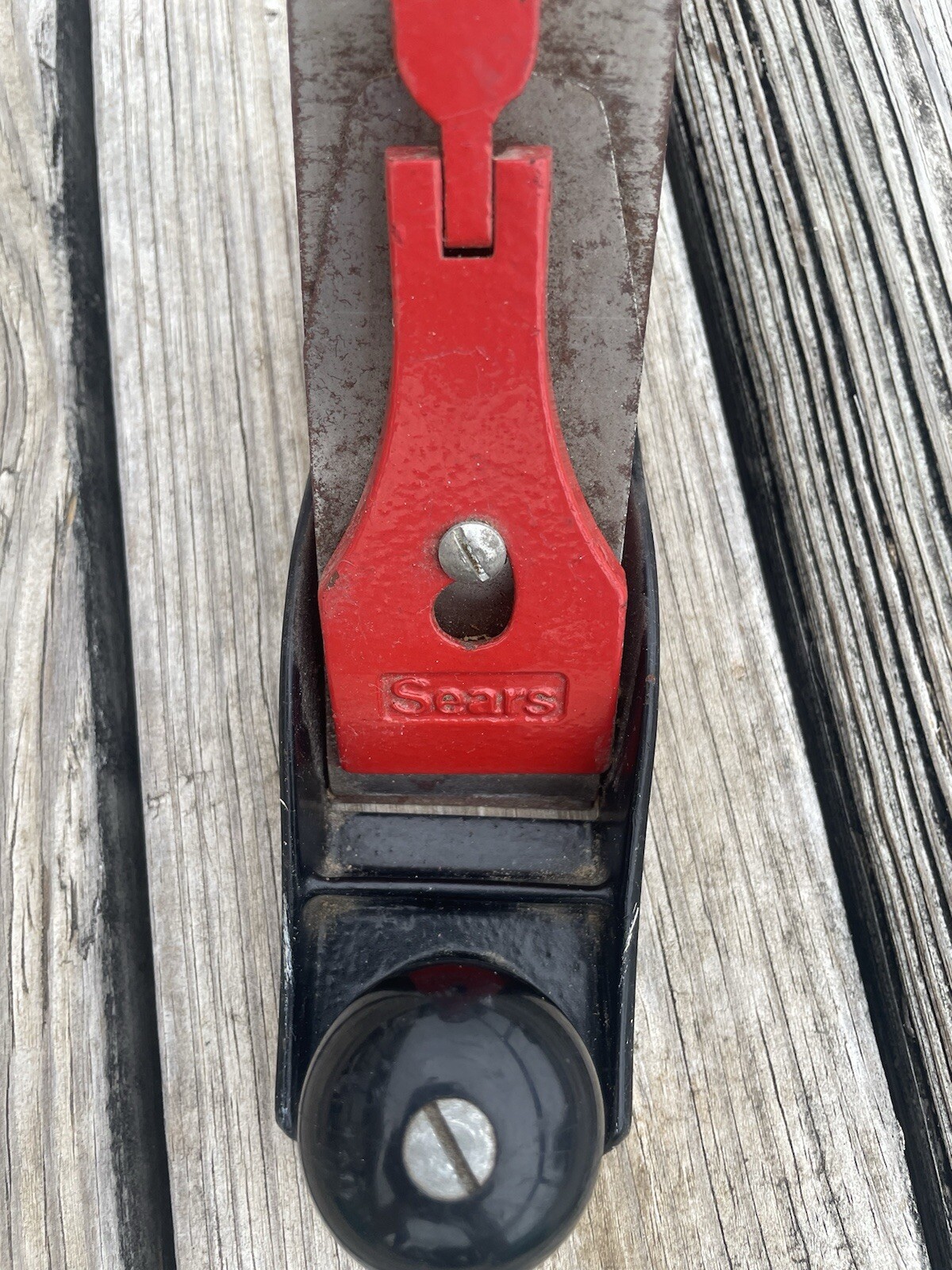 Vintage Sears Plane Flat Bottom Made In England 9”