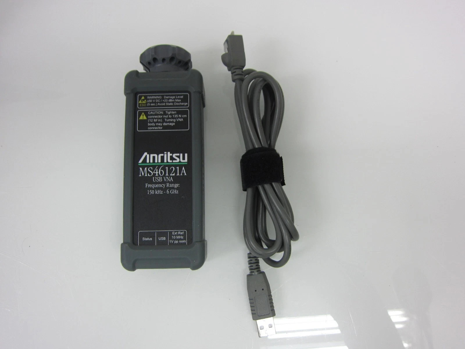 Anritsu 1-PORT USB ShockLine Network Analyzer MS46121A,Opt006, 6GHz, 1707434