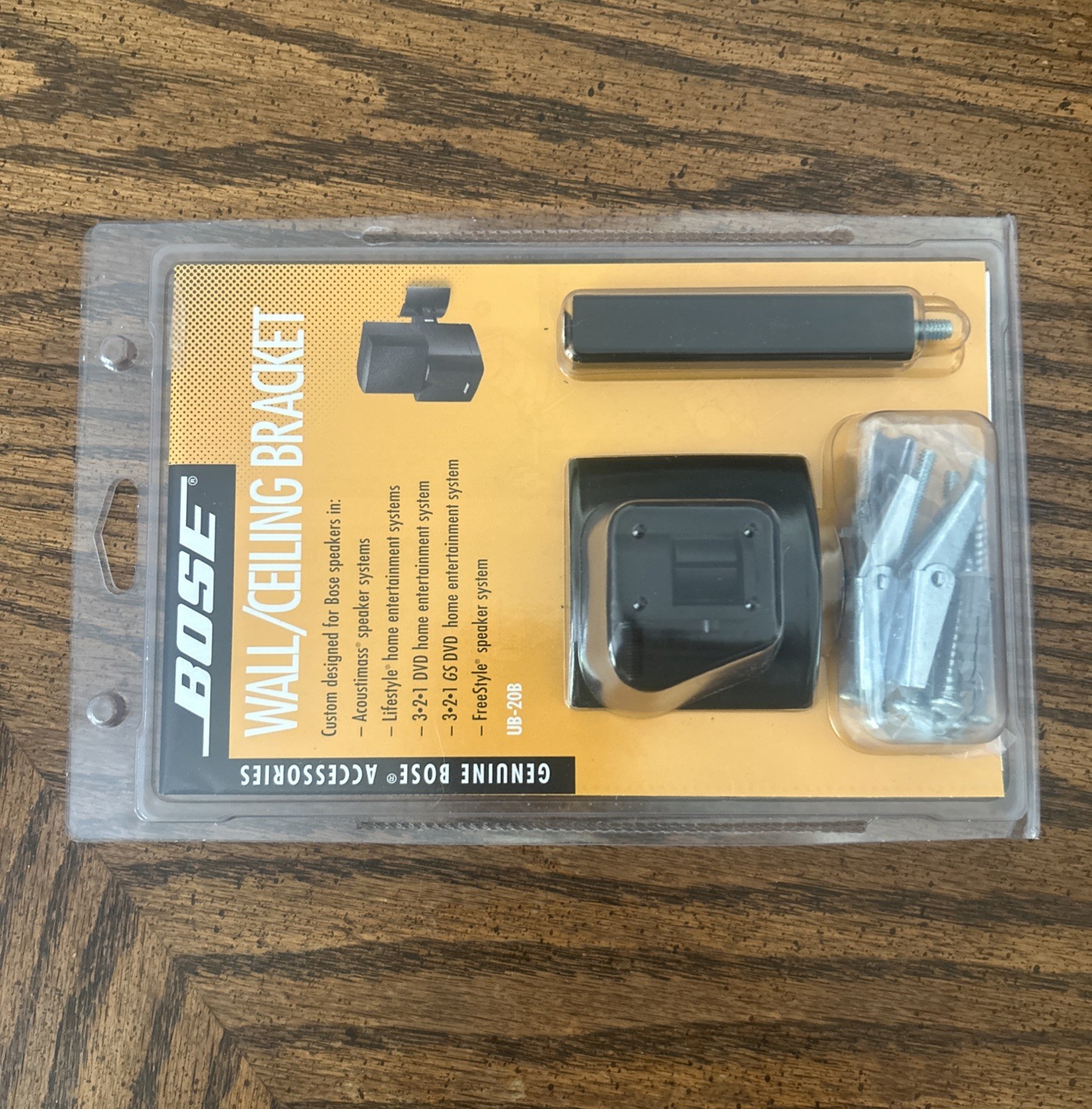 Bose UB-20B Wall Ceiling Bracket Speaker Mount Black New