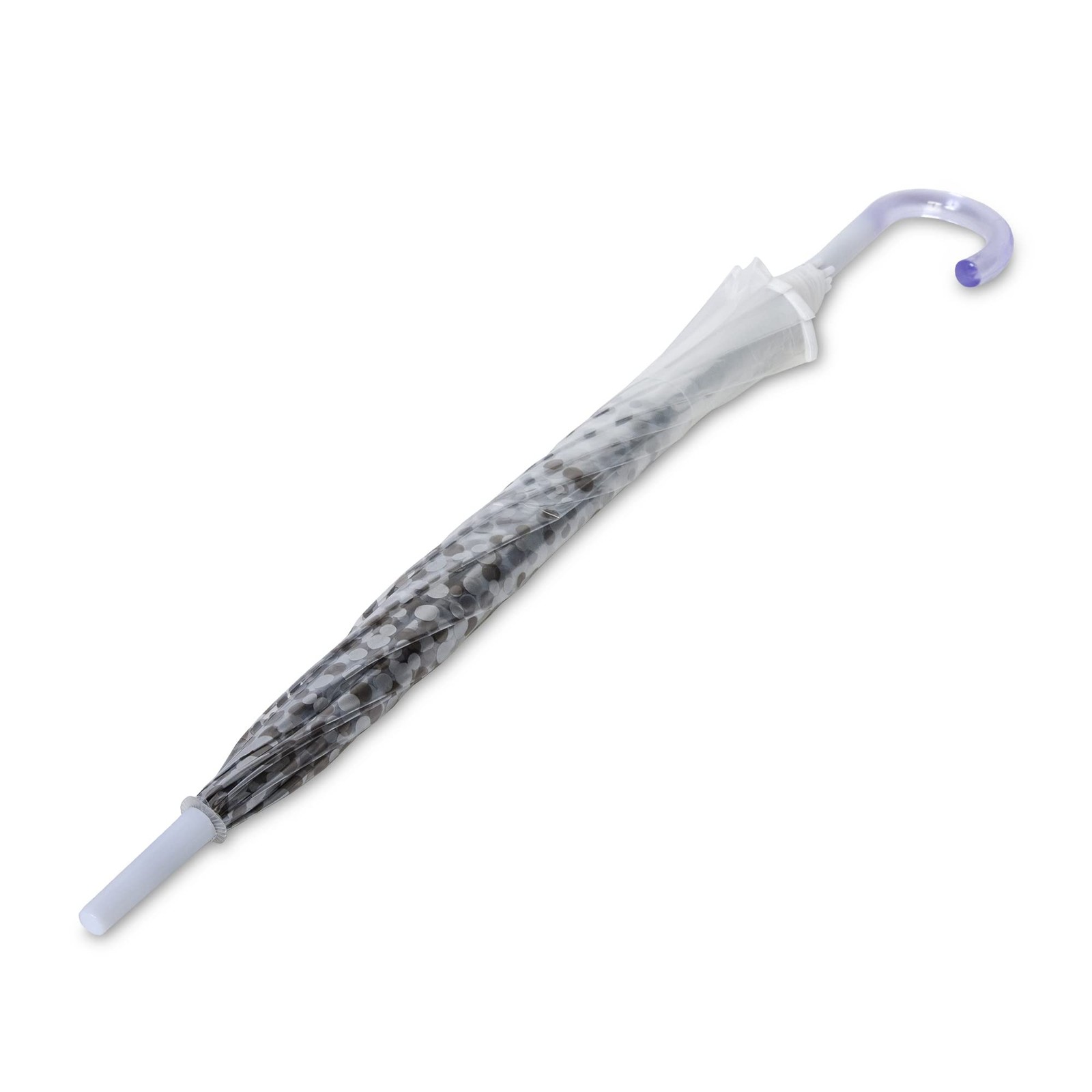 ShedRain Clear Bubble Umbrella – See Through, Rain & 1 EA, Silver Dots
