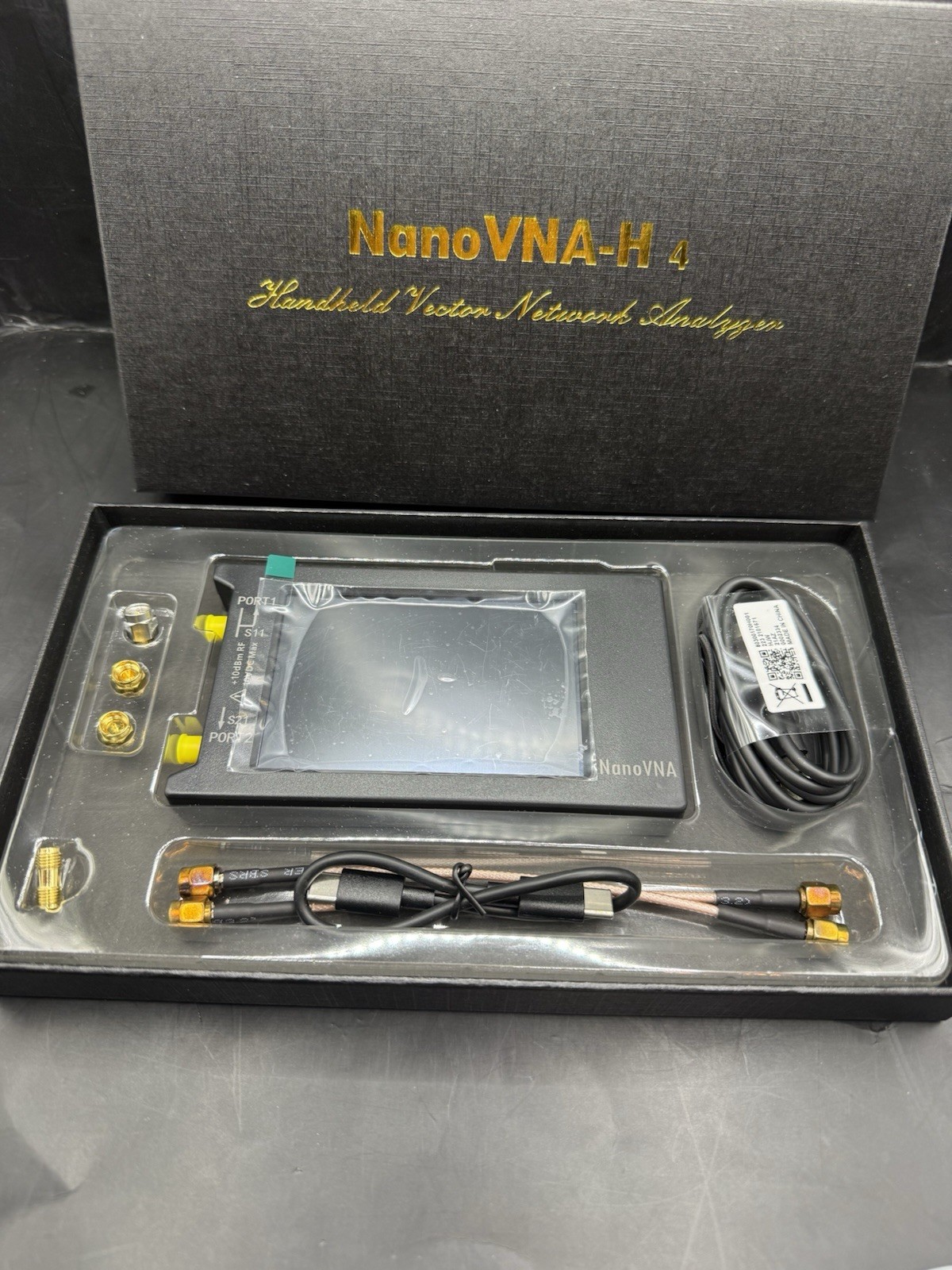 NanoVNA-H 4 Handheld Vector Network Analyzer