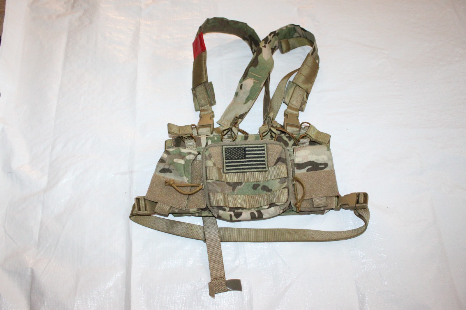 One Tigris Multicam Chest Rig Military Style Airsoft Paintball Milsims  Army