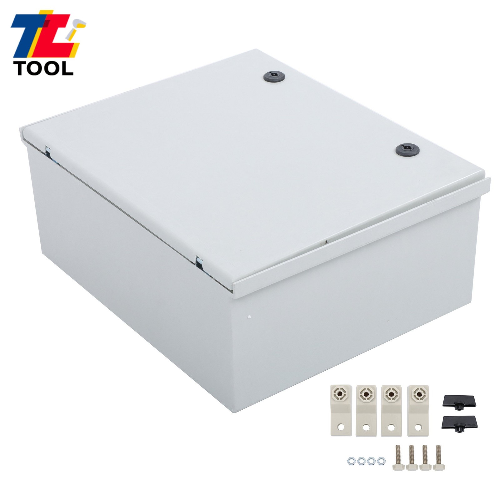 20x16x8" NEMA 3X Fiberglass Box, Corrosion Resistant, for Electrical Install