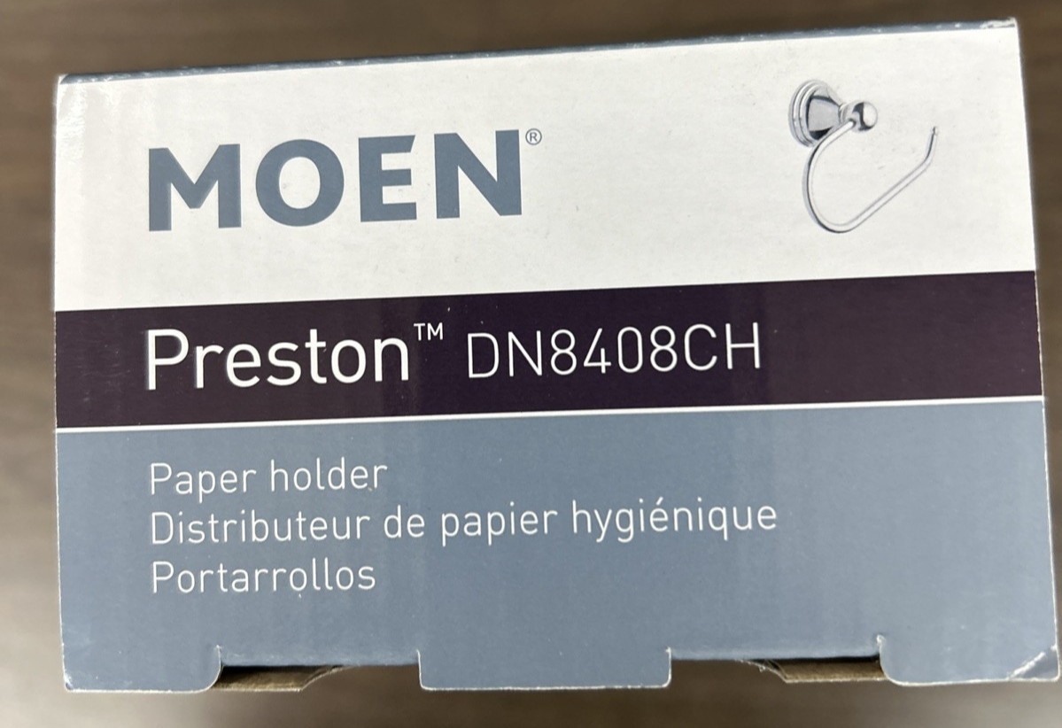 Moen Preston Toilet Paper Holder - CHROME - DN8408CH