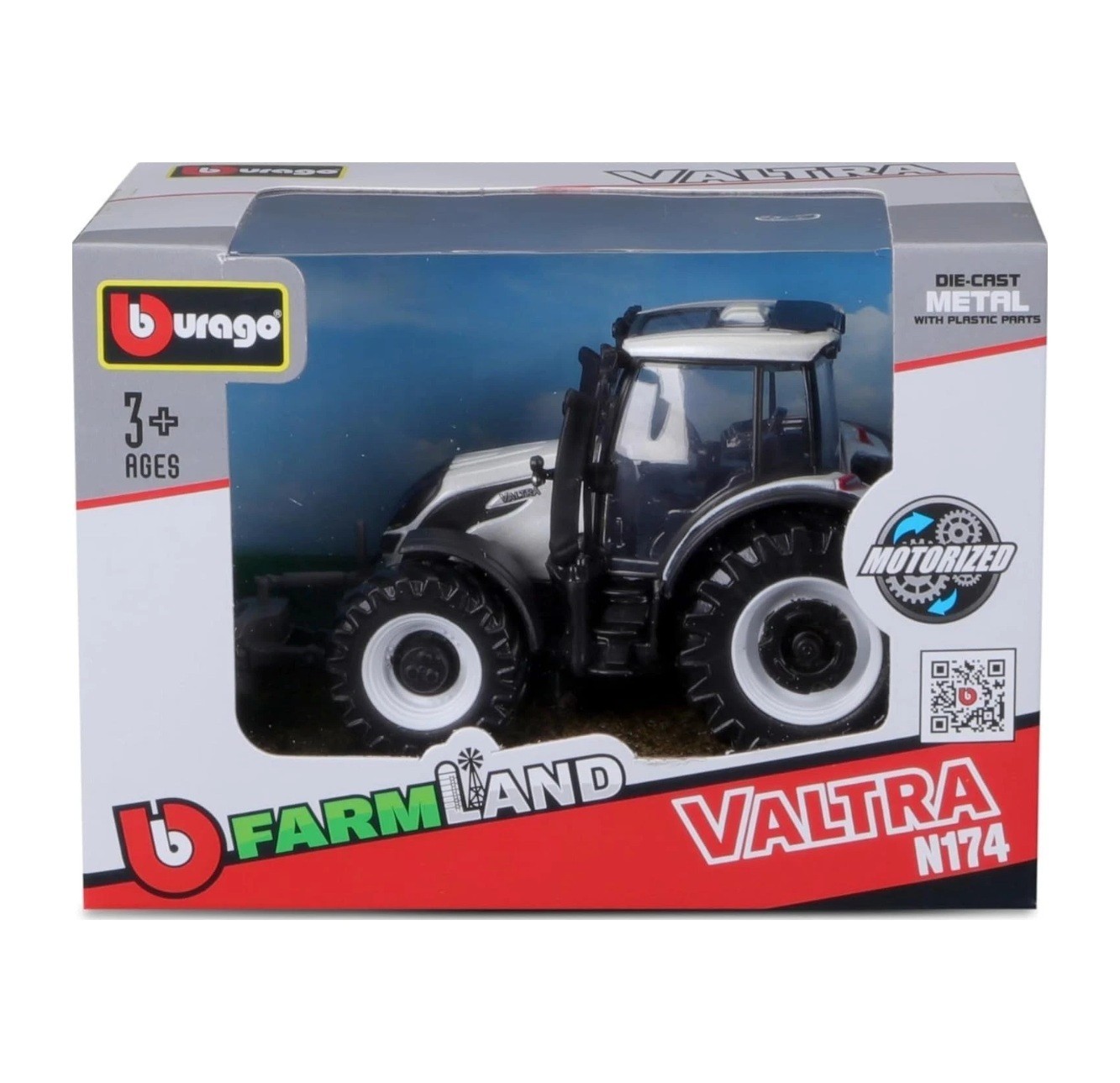 Bburago Valtra N174 (1/43) Farmland