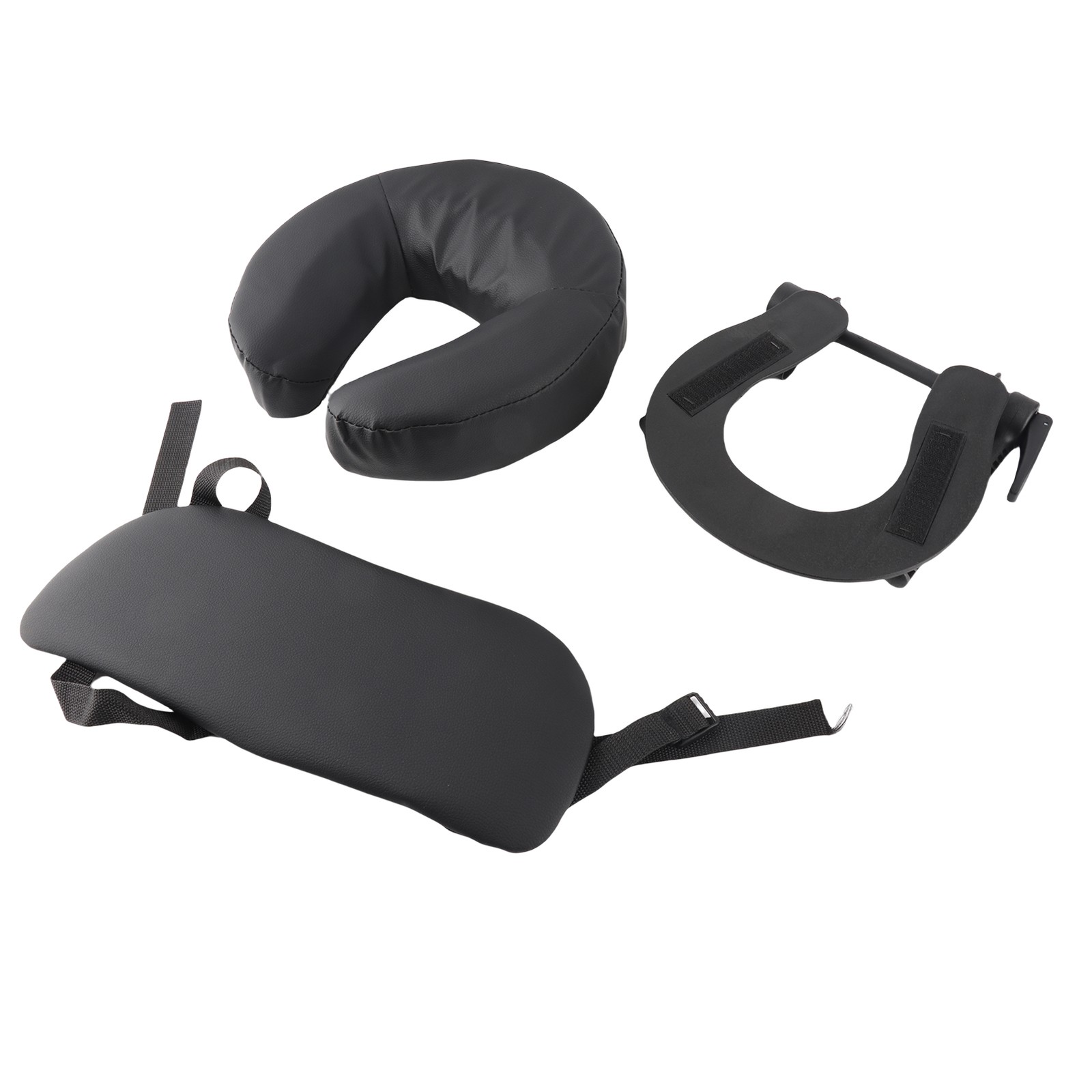 Beauty Bed Headrest Cradle U Shape Adjustable Folding Massage Table Face Cradle