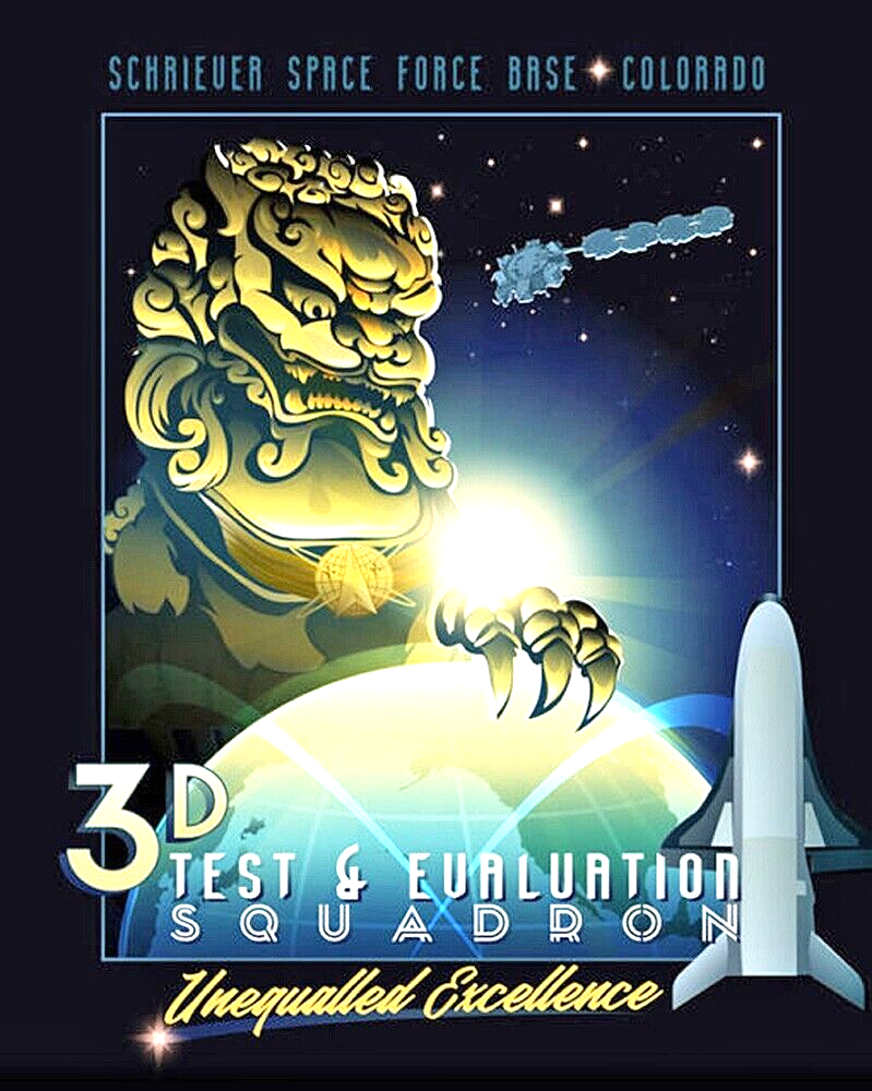 USSF 3rd TEST & EVALUATION SQ-3 TES-DELTA-12-United States Space Force-VEL PATCH