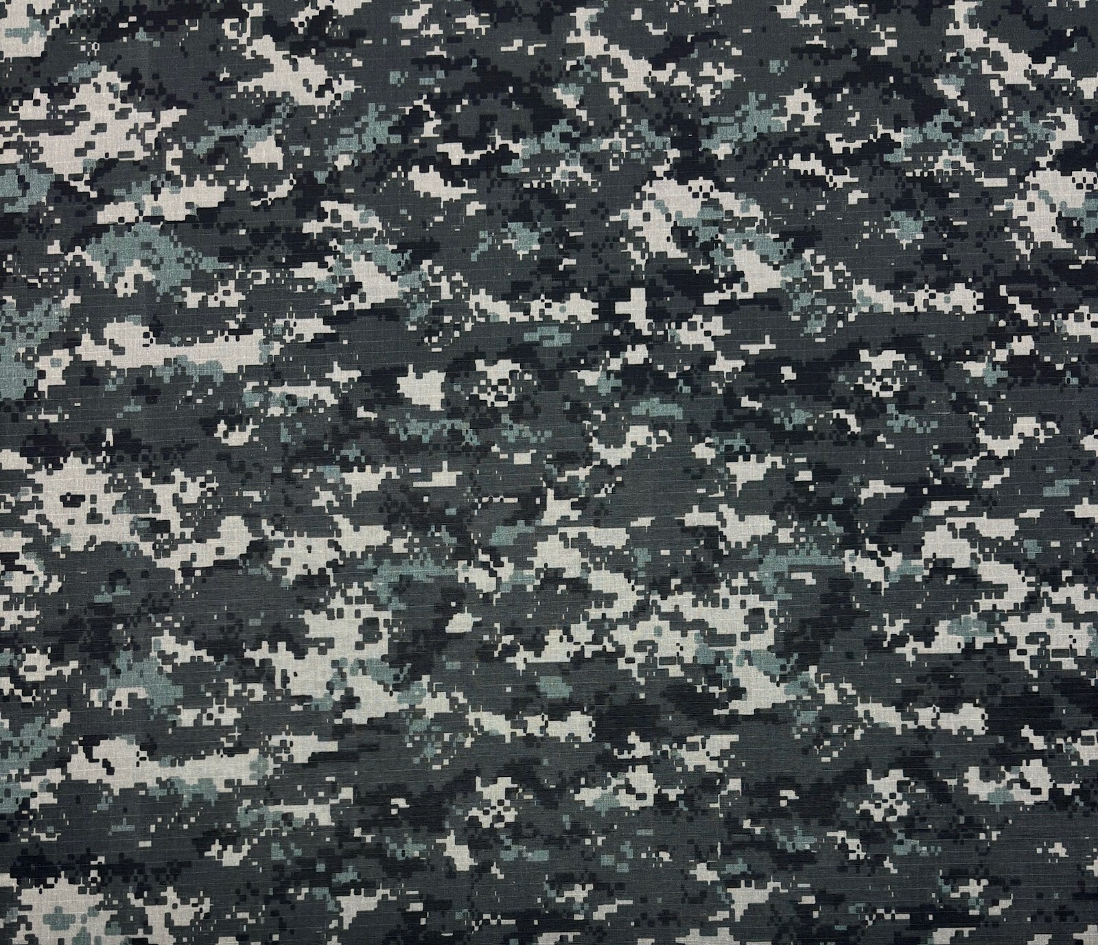 DIGITAL CAMO UCP NY/CO RIPSTOP MILITARY UNIFORM FABRIC BY 1/2(0.5) YARD 63"W