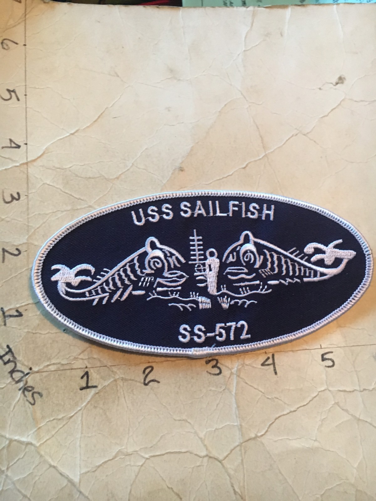 US NAVY USS Sailfish SSN-572 Submarine Patch 8/8/25