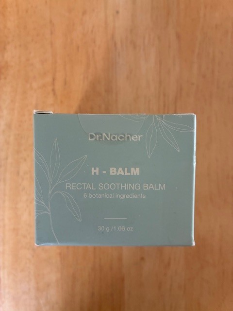 Dr Nacher H Balm Rectal Soothing Balm 1oz Hemorrhoid Fissure Relief Cream