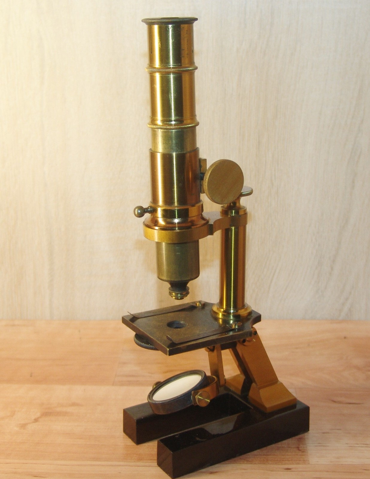 rare antique brass Microscope