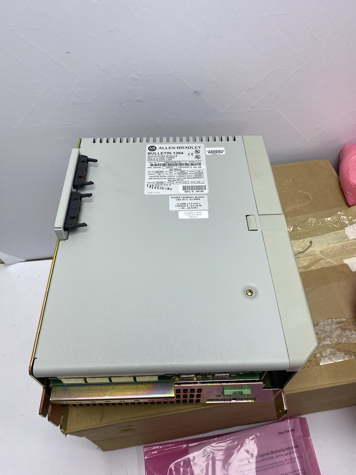 ALLEN BRADLEY 1394C-SJT05-T-RL BULLETIN 1394 DIGITAL SERVO CONTROLLER Ser.C