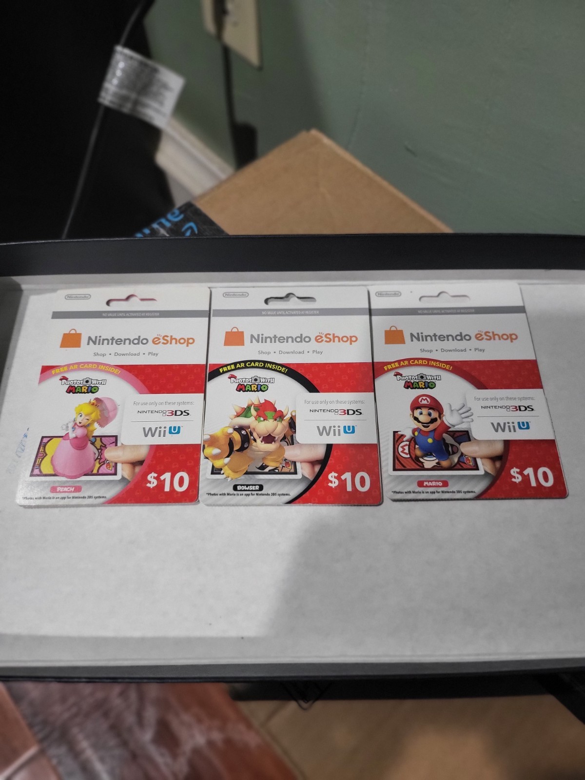 Nintendo 3DS AR cards- Eshop Variant