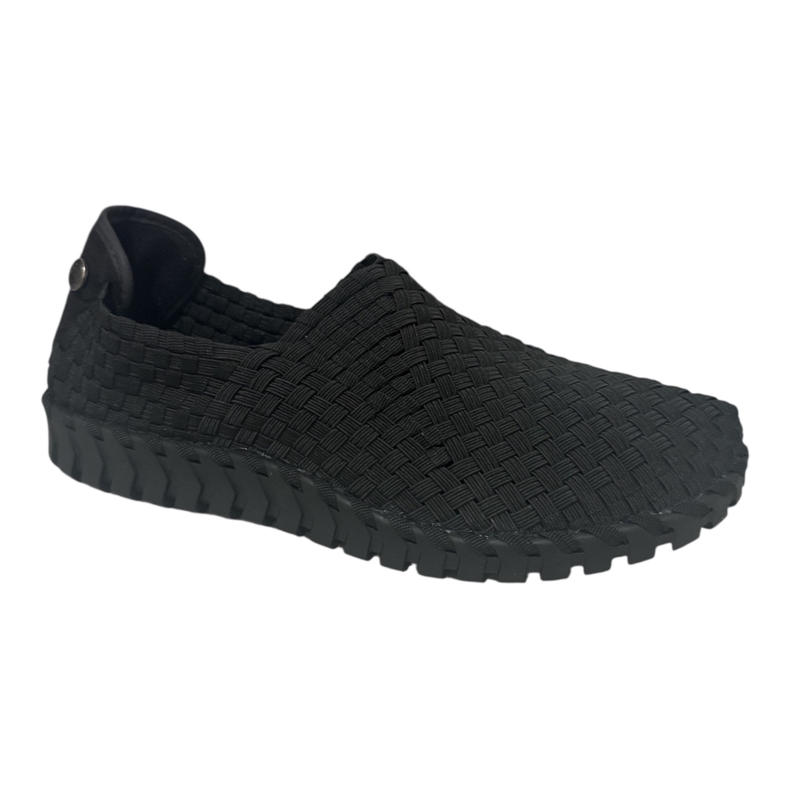Bernie Mev Tread Candy Black Slip On Sneakers Women Memory Foam Comfort NWB