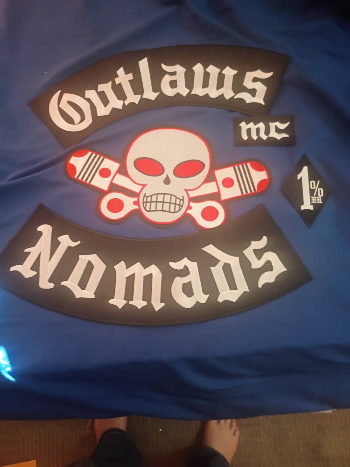 Outlaw Nomads Back &Front Patch Sets