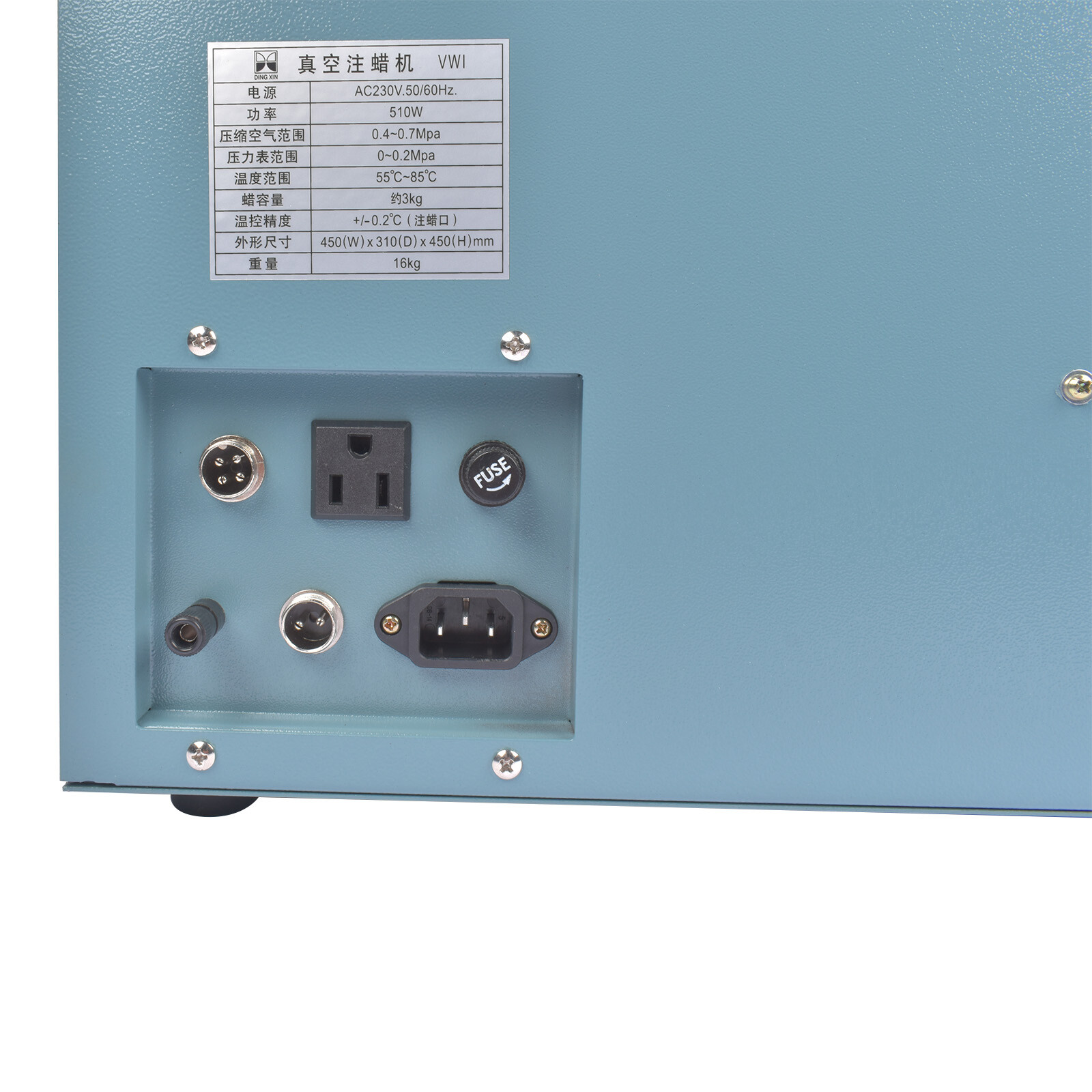 Digital Wax Injection Machine Vacuum Wax Injector with Auto Clamp & Controller