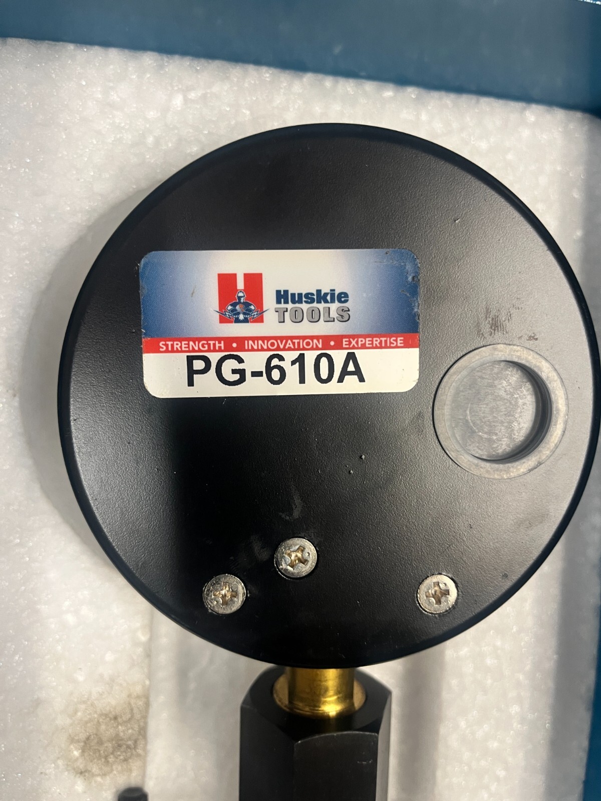 Huskie Tools Hydraulic Pressure Guage, PG-610A