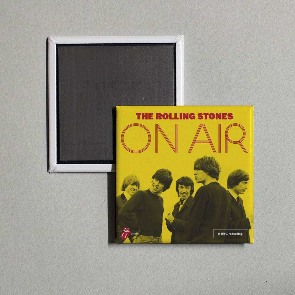 The Rolling Stones - On Air (Deluxe) Album Cover Locker Fridge Magnet