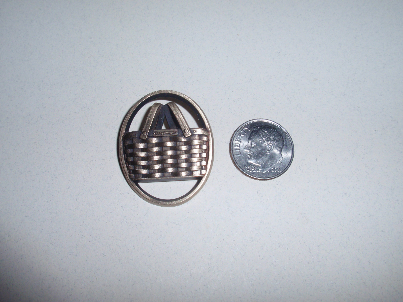 Longaberger "BRONZE HOME CONSULTANT PIN", NEW!!!