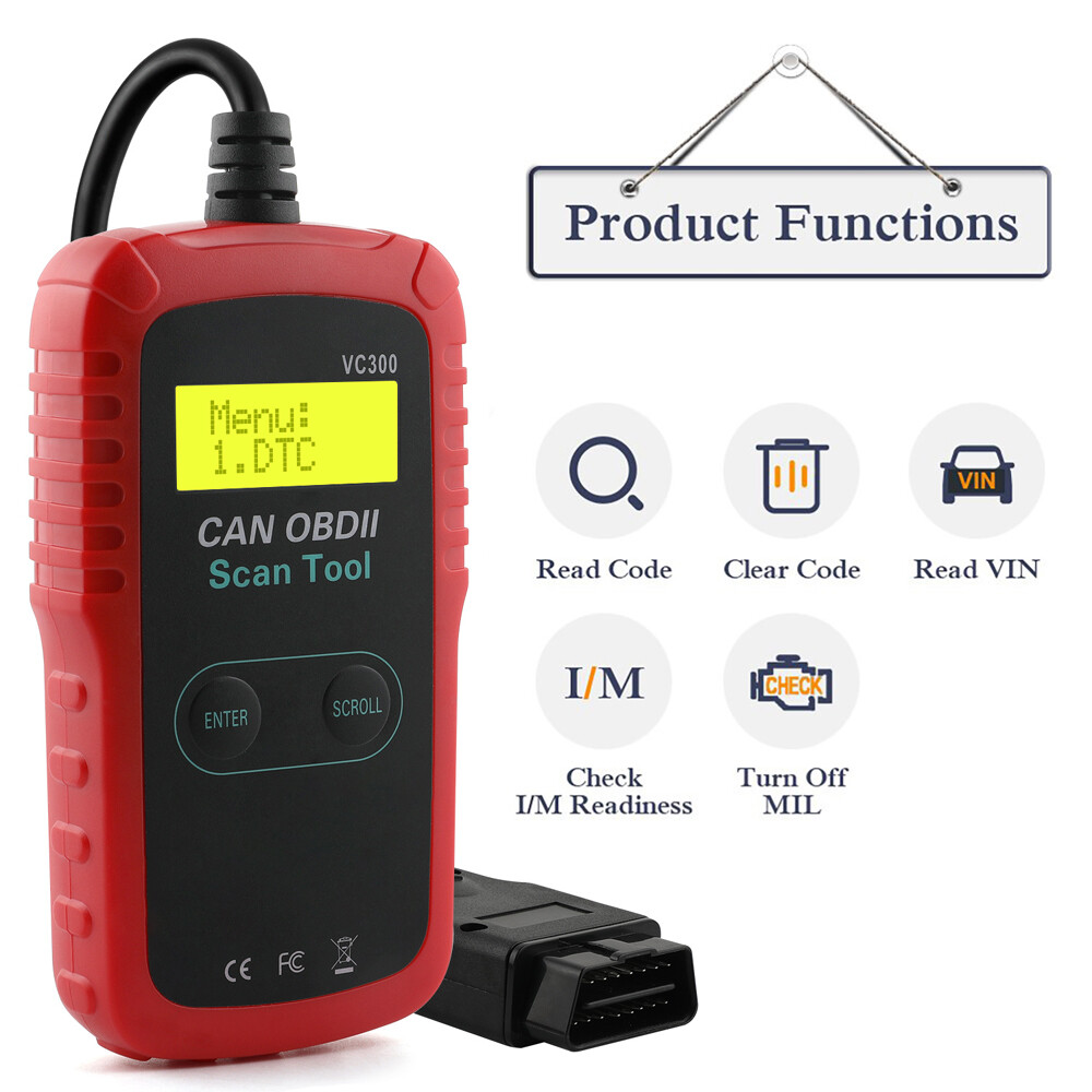 Check Engine Diagnostic Tool OBD2 Code Reader ODB2 Scanner Reset Engine Light