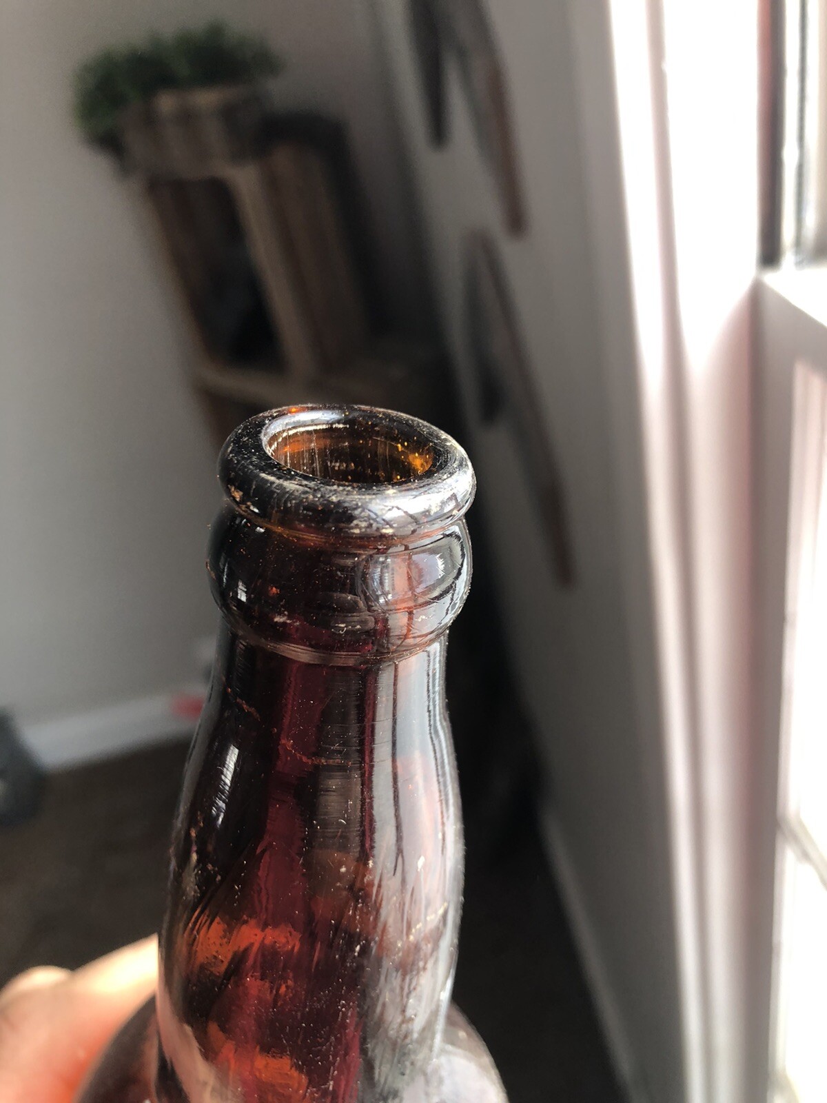 Northwestern Chicago quart beer bottle illinois il.