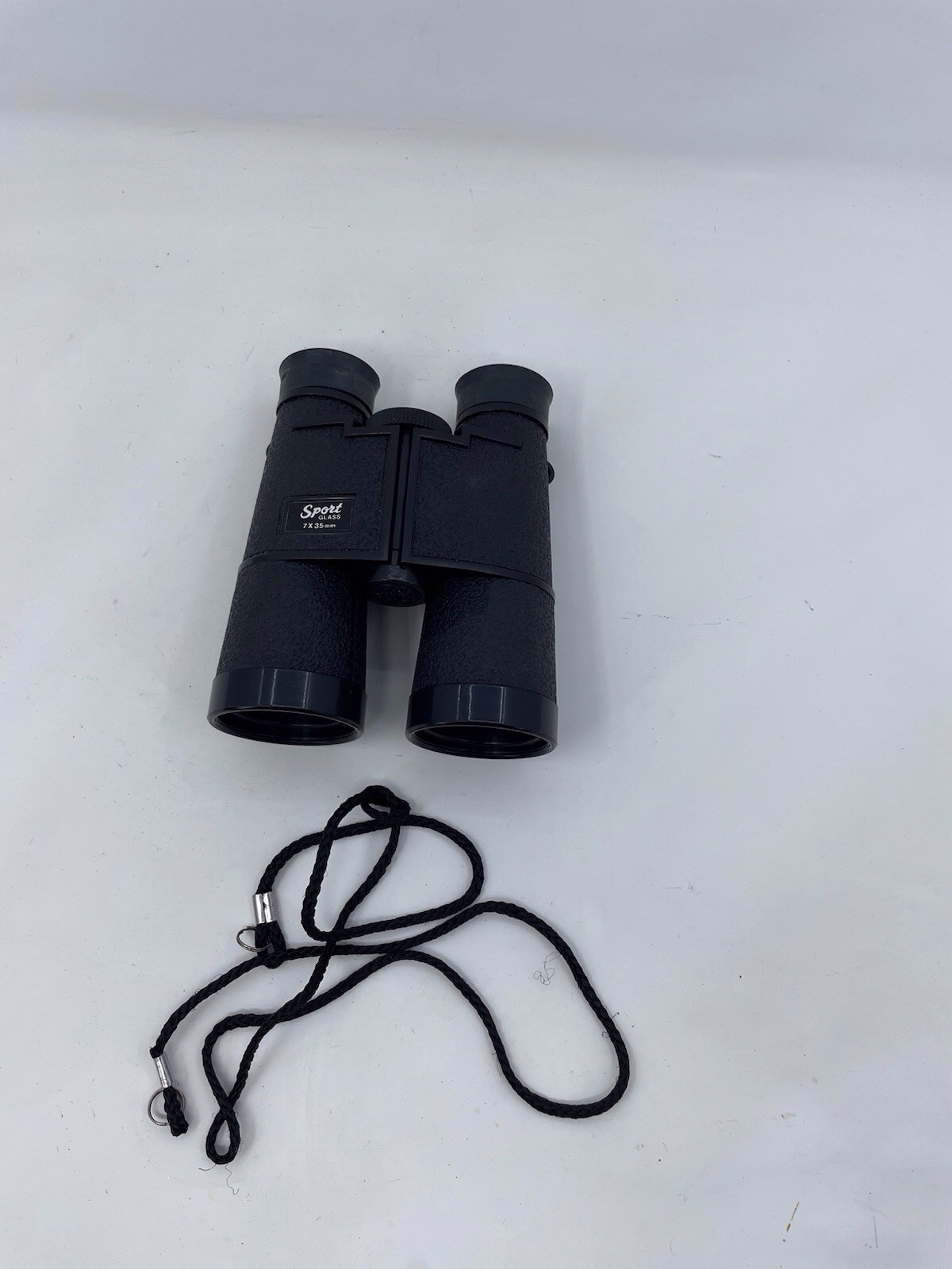 Vintage Sport Glass Binoculars 7x35 mm And Case Made in Taiwan