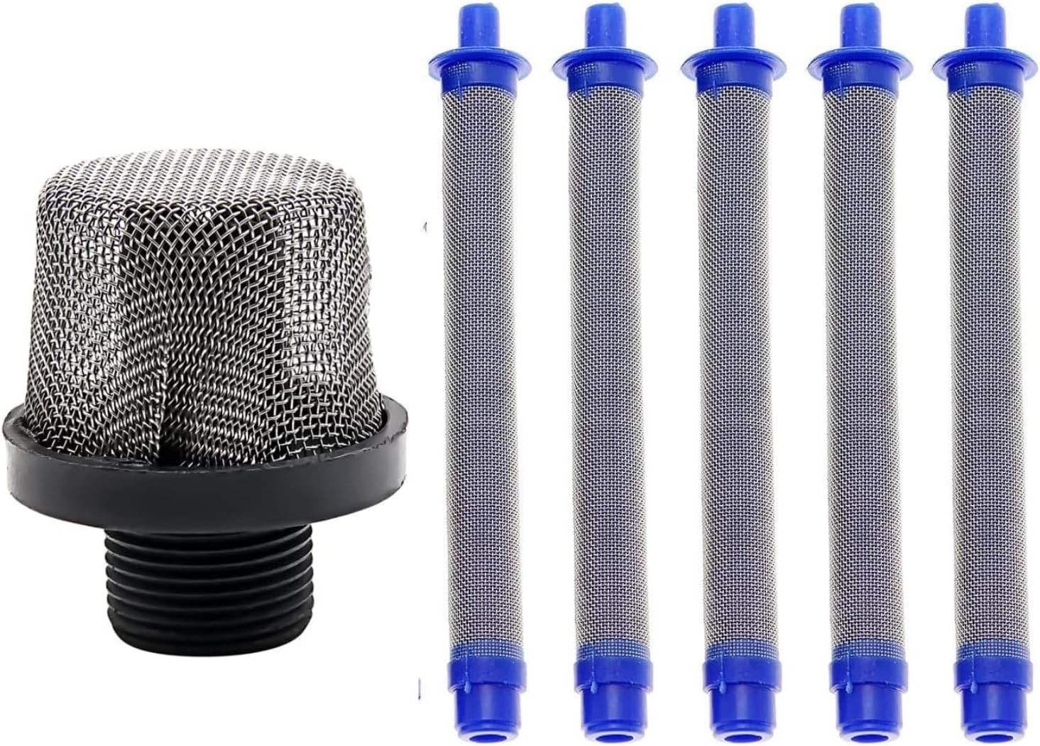 1pcs 288716 3/4-Inch Inlet Strainer Thread &5pcs 288749 Airless Spray Gun Filter
