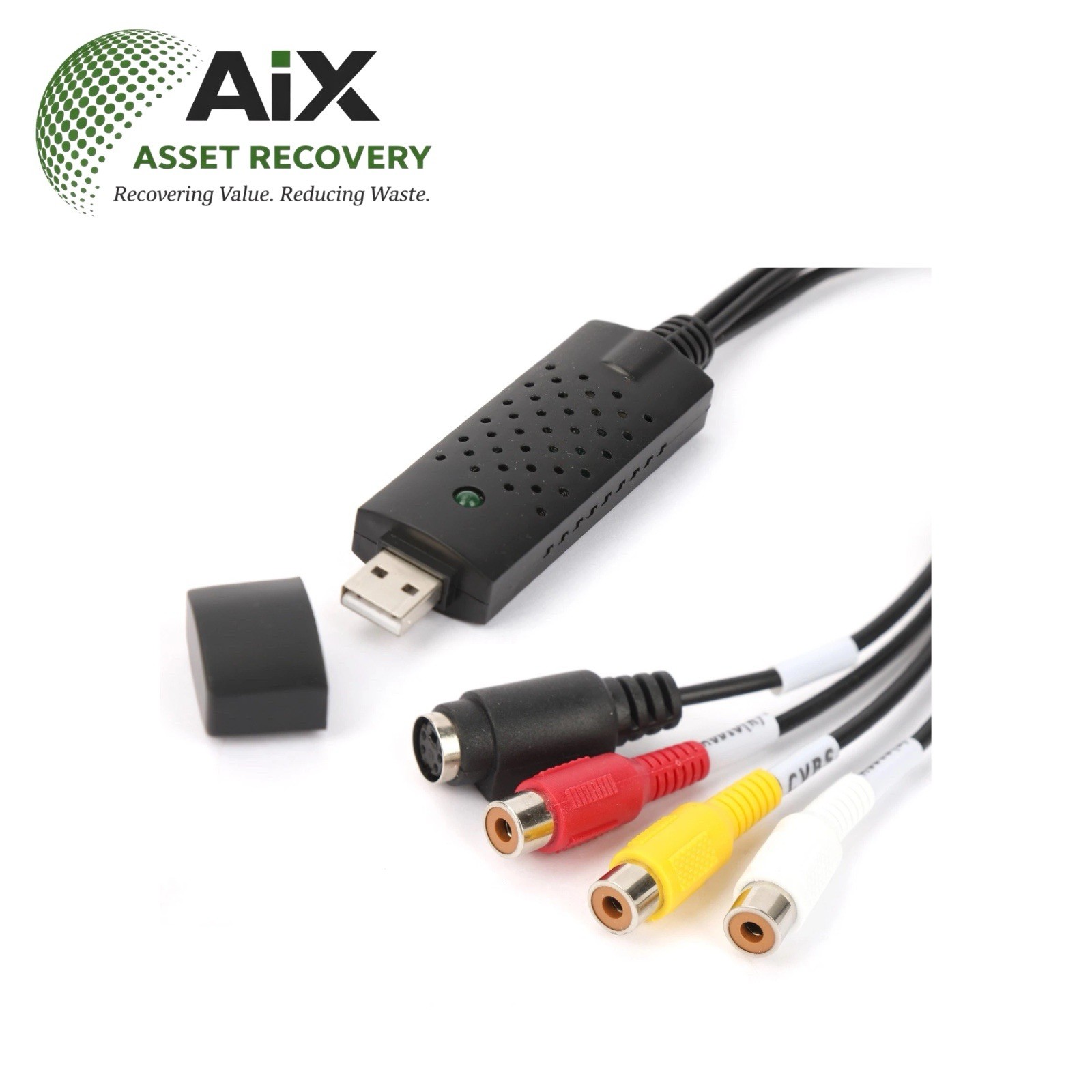 Easy Cap Capture Card USB 2.0 Audio TV Video VHS VCR to DVD Converter Adapter