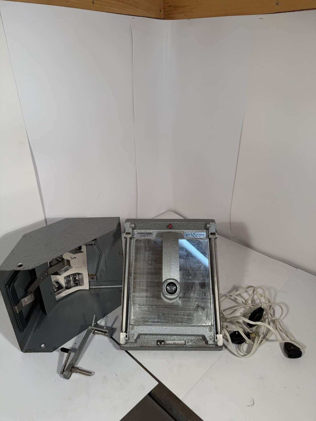 Vintage Dagmar Super Micro-Film Reader  Projector | FOR PARTS AS IS