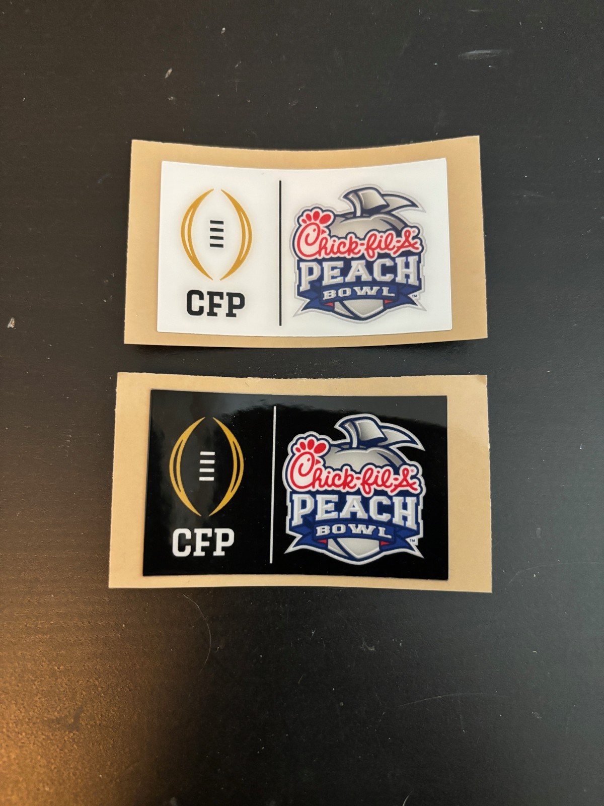 Peach Bowl Decal Full Size Football Helmet 20mil College Football Playoff